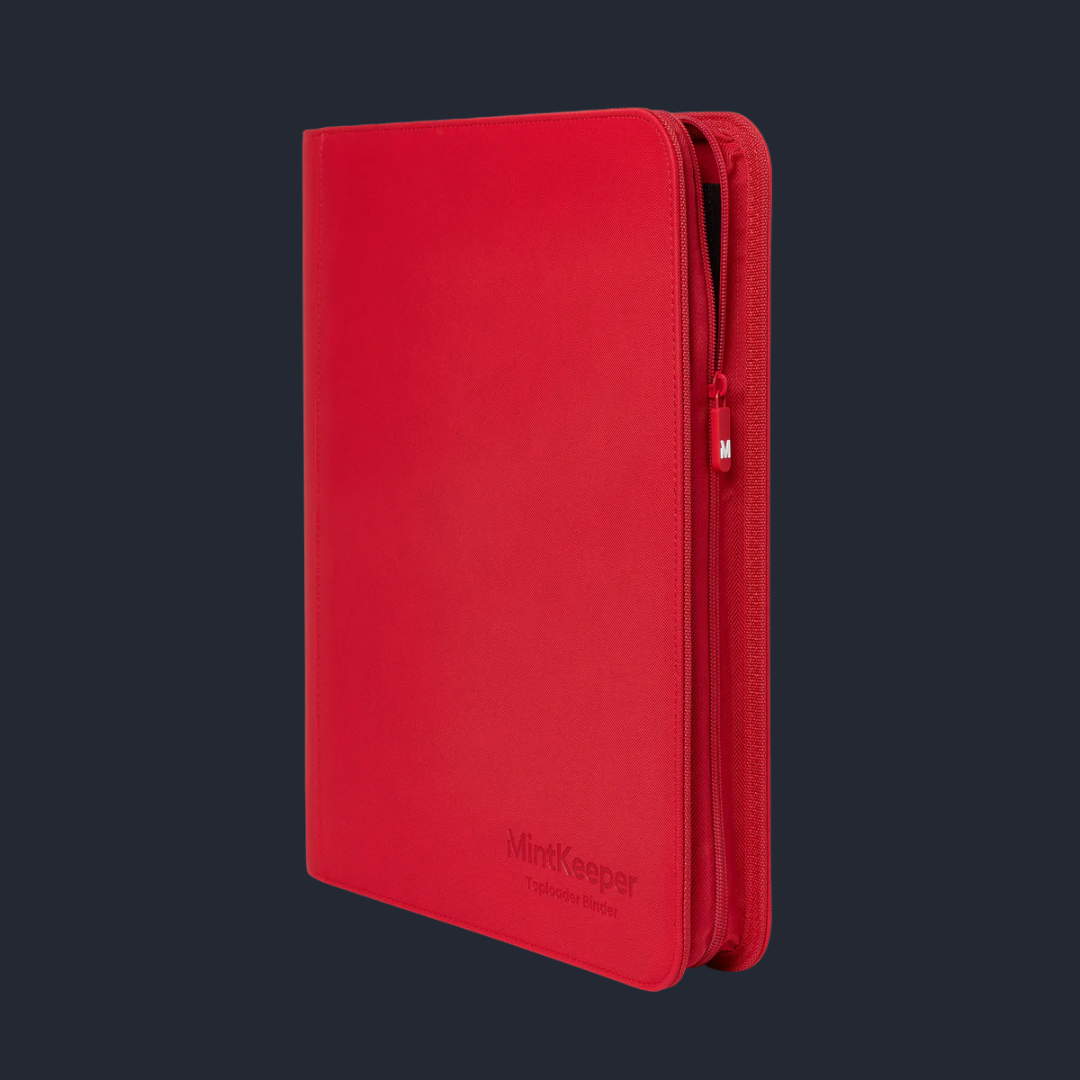 MintKeeper - 9 Pocket Premium Zip Trading Card Binder - 360 Pockets