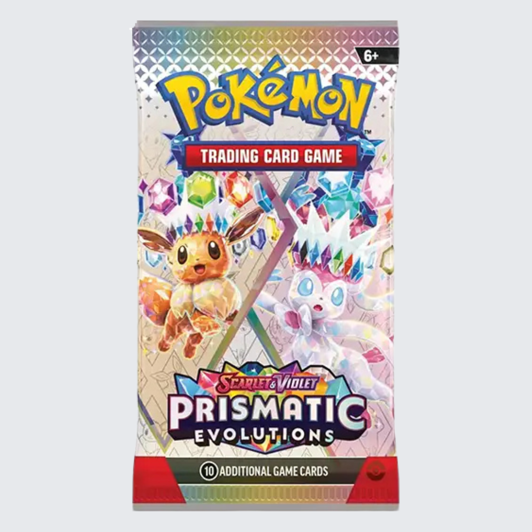 Pokemon Scarlet & Violet Prismatic Evolutions Booster Pack | Trading Card Game