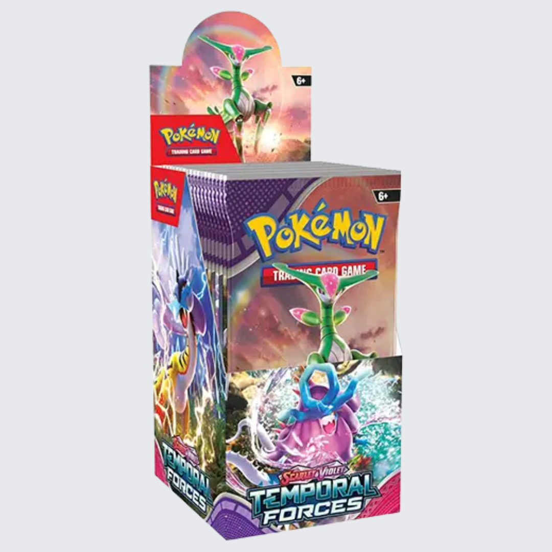 Pokemon Temporal Forces Half Booster Box | Scarlet & Violet | Trading Card Game
