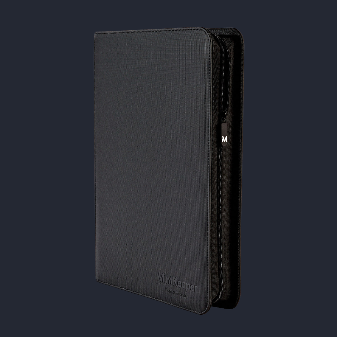 MintKeeper - 9 Pocket Premium Zip Trading Card Binder - 360 Pockets