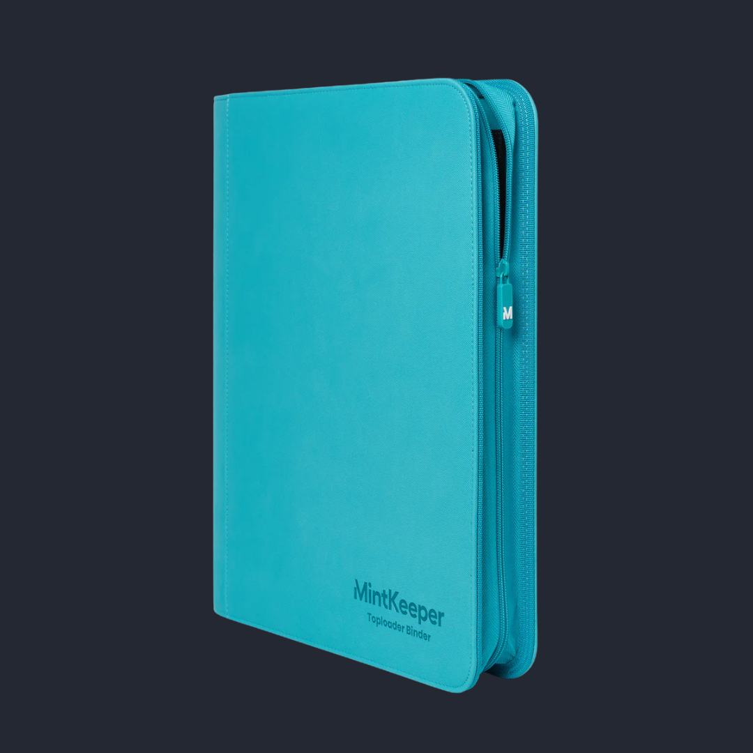 MintKeeper - 9 Pocket Premium Zip Trading Card Binder - 360 Pockets