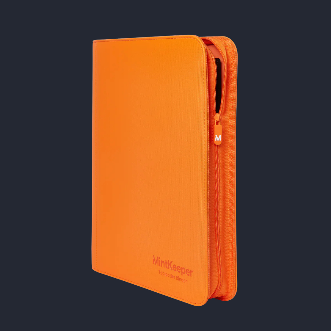 MintKeeper - 9 Pocket Premium Zip Trading Card Binder - 360 Pockets