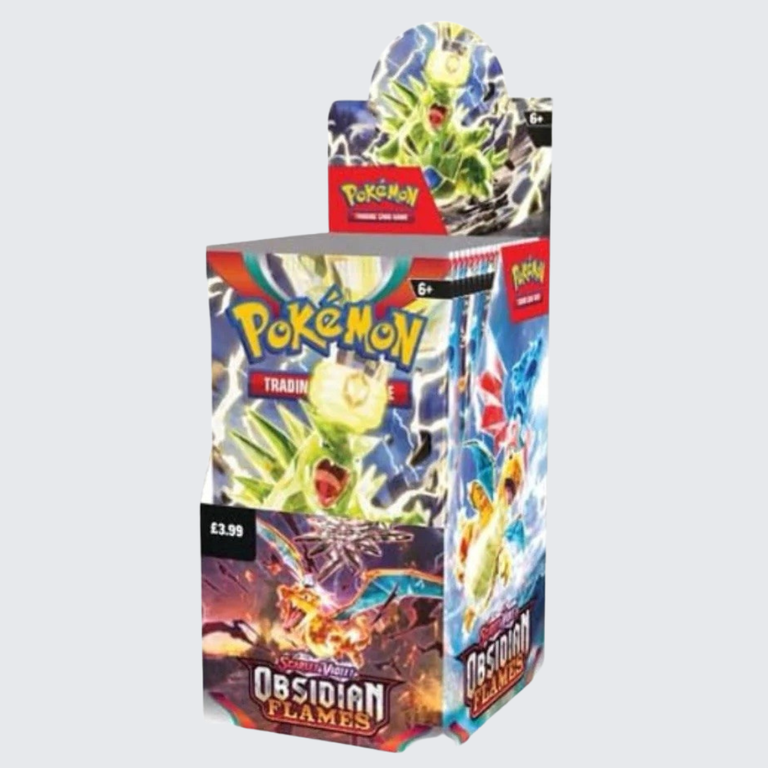 Pokemon Obsidian Flames Half Booster Box | Scarlet & Violet | Trading Card Game