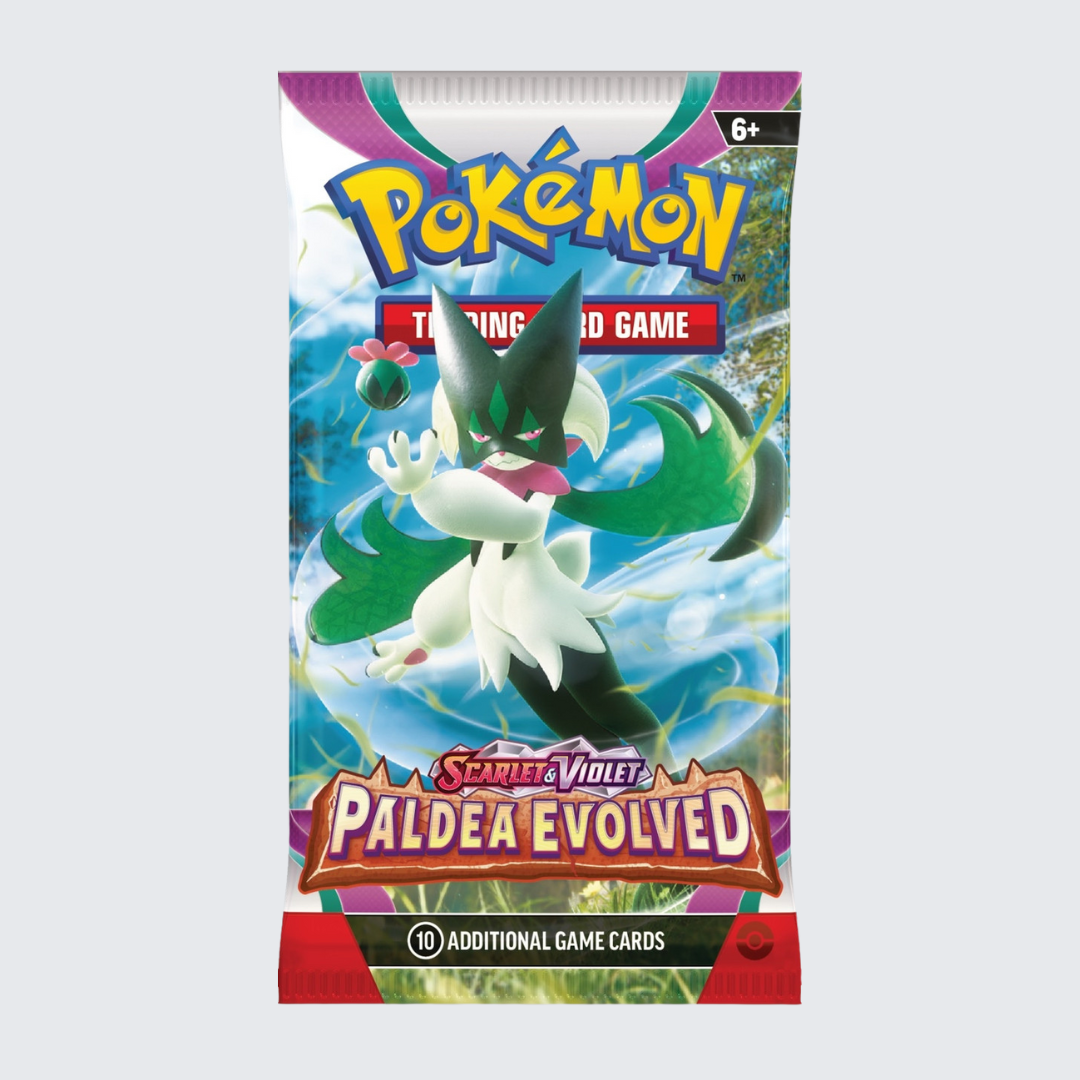 Pokemon Paldea Evolved Booster Pack | Scarlet & Violet | Trading Card PokDan's Emporium Pokemon Paldea Evolved Booster Pack | Scarlet & Violet | Trading Card PokDan's Emporium
