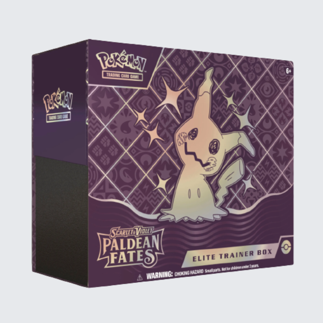 Pokemon Paldean Fates Elite Trainer Box | Scarlet & Violet | Trading Card Game