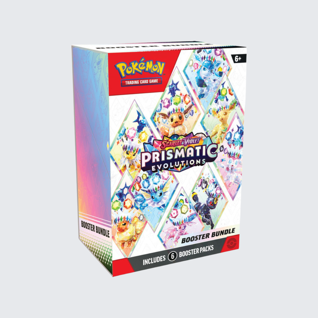 Pokemon Scarlet & Violet Prismatic Evolutions Booster Bundle | Trading Card Game