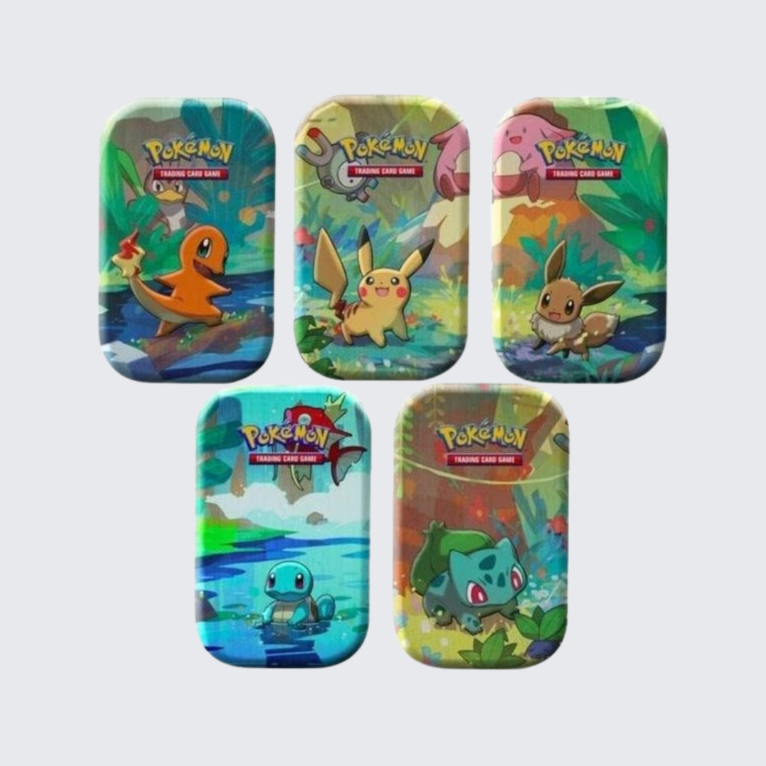 Pokemon Kanto Friends Mini Tin | Trading Card Game