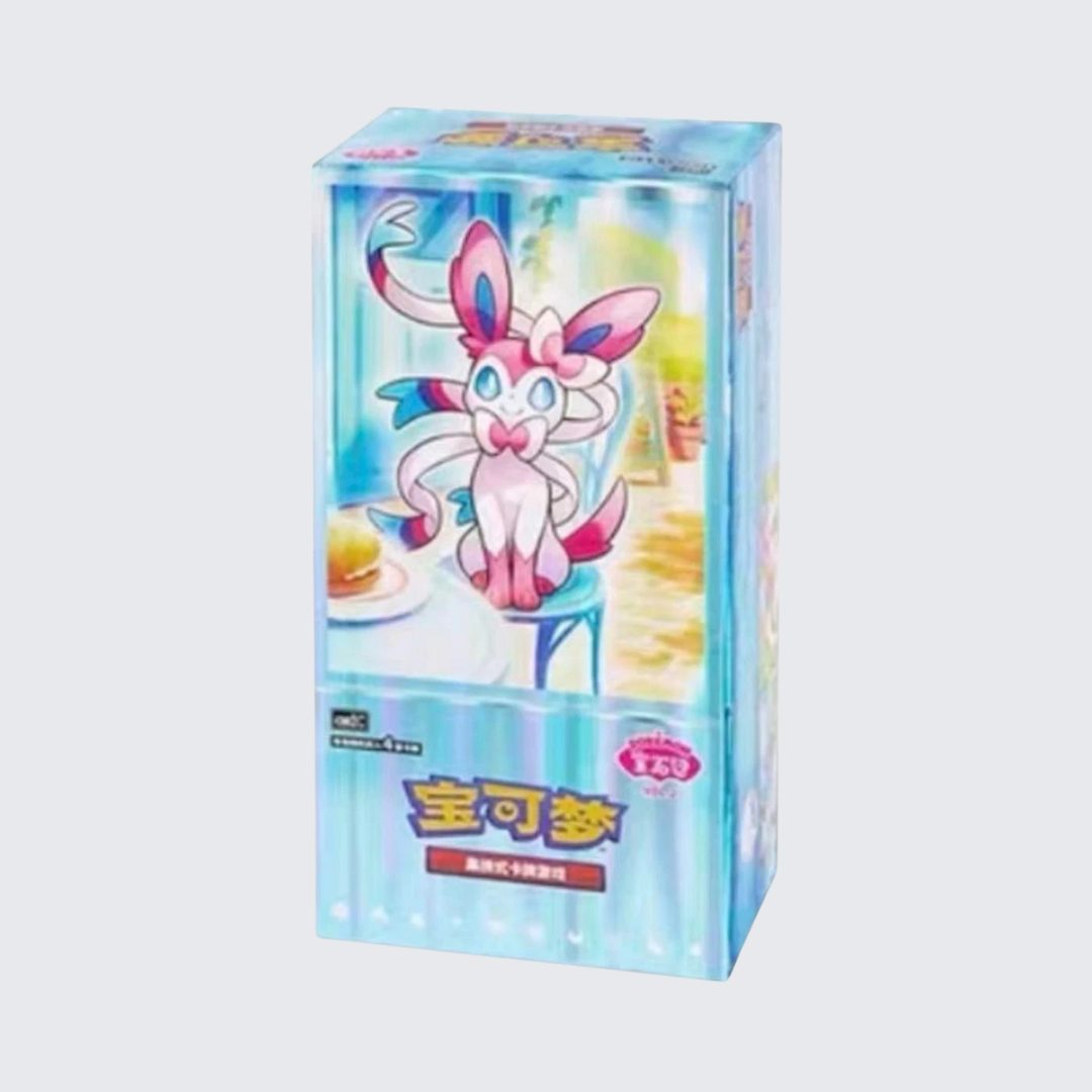 Pokemon Simplified Chinese Gem Pack Volume 2 Booster Box | Trading Card Game