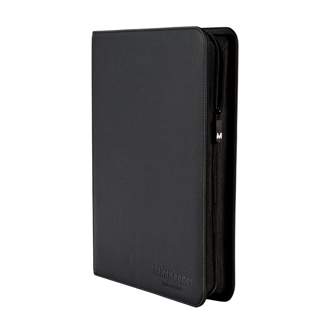 MintKeeper - 9 Pocket Premium Zip Trading Card Binder - 360 Pockets