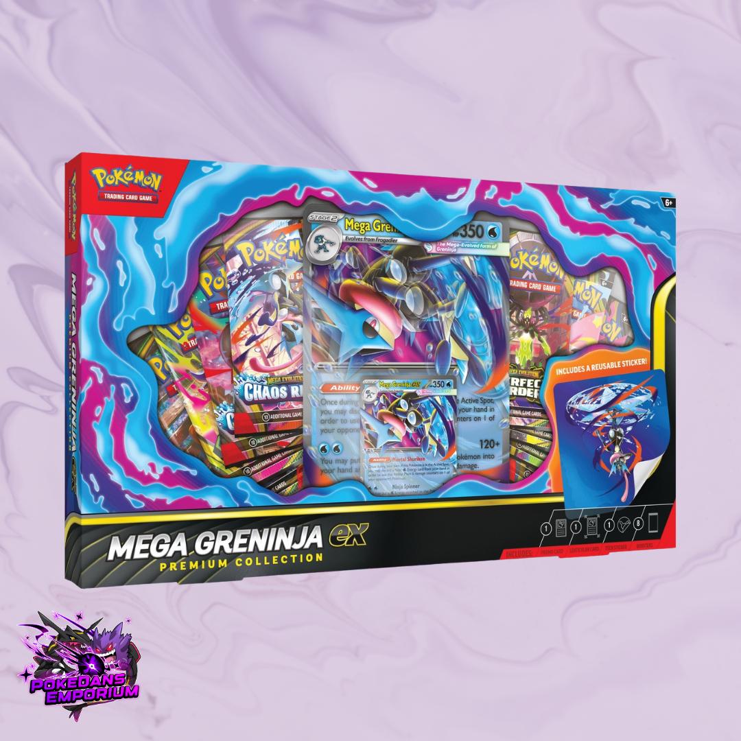 Pokemon Mega Greninja ex Premium Collection Box | Trading Card Game