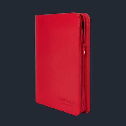 MintKeeper - 9 Pocket Premium Zip Trading Card Binder - 360 Pockets