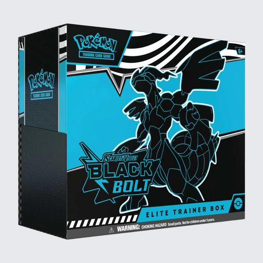 Pokemon Black Bolt Elite Trainer Box | Scarlet & Violet 10.5 | Trading Card Game