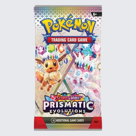 Pokemon Scarlet & Violet Prismatic Evolutions Booster Pack | Trading Card Game