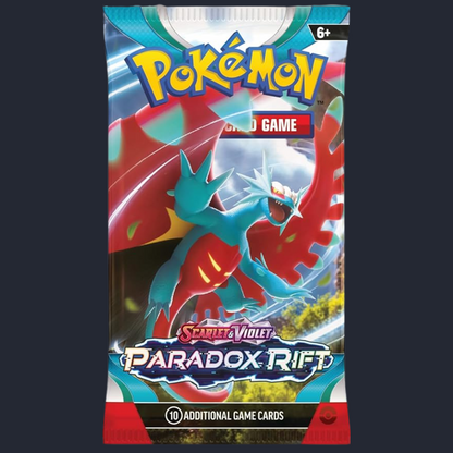 Pokemon Scarlet & Violet Paradox Rift Booster Pack (x1) Trading Card Game