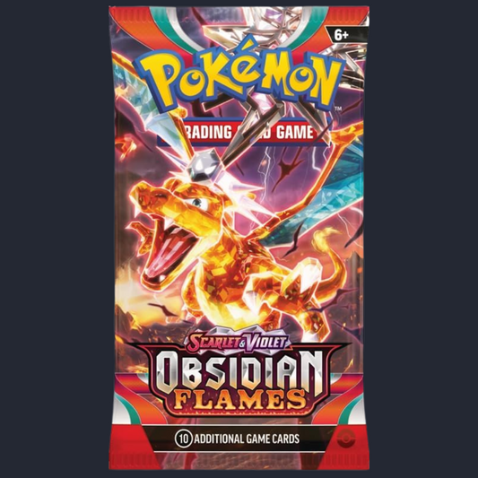 Pokemon Scarlet & Violet Obsidian Flames Booster Pack (x1) Trading Card Game