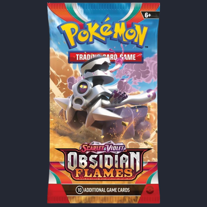 Pokemon Scarlet & Violet Obsidian Flames Booster Pack (x1) Trading Card Game