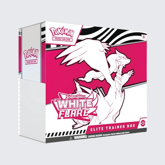 Pokemon White Flare Elite Trainer Box | Scarlet & Violet 10.5 | Trading Card Game