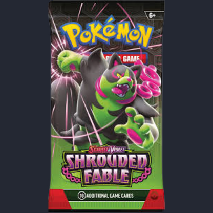 Pokemon Scarlet & Violet Shrouded Fable Booster Pack (x1) Trading Card Game