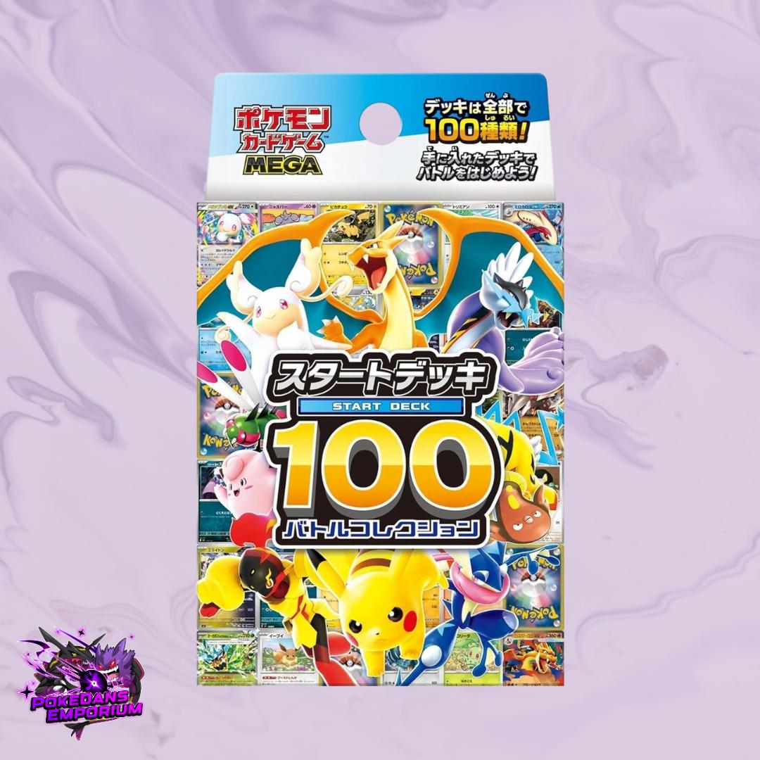 Pokemon Mega Evolution Start Deck 100 MC Japanese Battle Collection | Trading Card Game