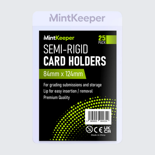 MintKeeper 25 Pack Semi Rigid Card Holders | TCG