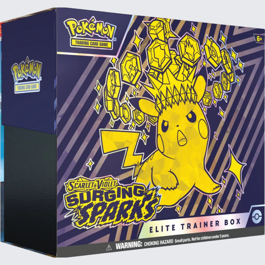 Pokemon Surging Sparks Elite Trainer Box | Scarlet & Violet | Trading Card Game