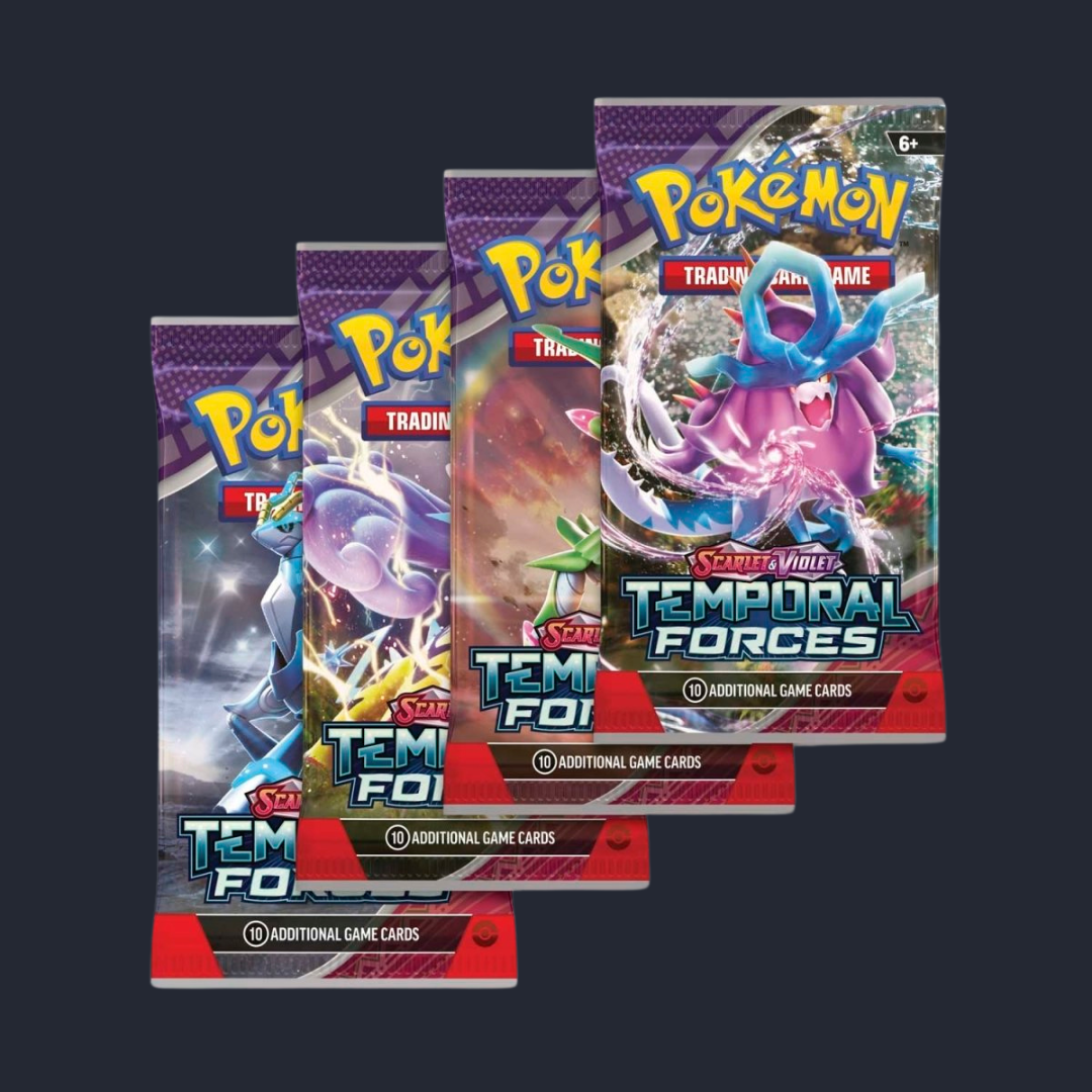 Pokemon Scarlet & Violet Temporal Forces Booster Pack (x1) Trading Card Game