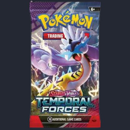 Pokemon Scarlet & Violet Temporal Forces Booster Pack (x1) Trading Card Game