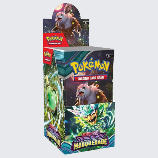 Pokemon Twilight Masquerade Half Booster Box | Scarlet & Violet | Trading Card Game