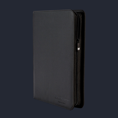 MintKeeper - 9 Pocket Premium Zip Trading Card Binder - 360 Pockets