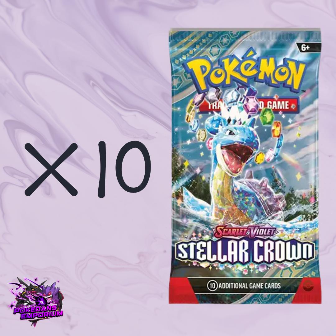 Pokemon Scarlet & Violet Stellar Crown Booster Packs | Trading Card Game