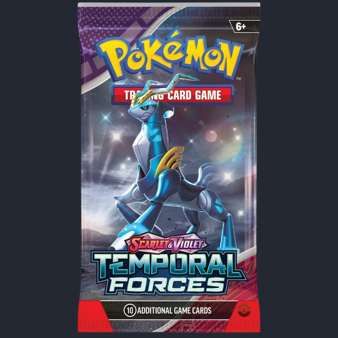 Pokemon Scarlet & Violet Temporal Forces Booster Pack (x1) Trading Card Game