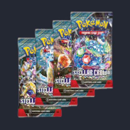 Pokemon Scarlet & Violet Stellar Crown Booster Pack (x1) Trading Card Game