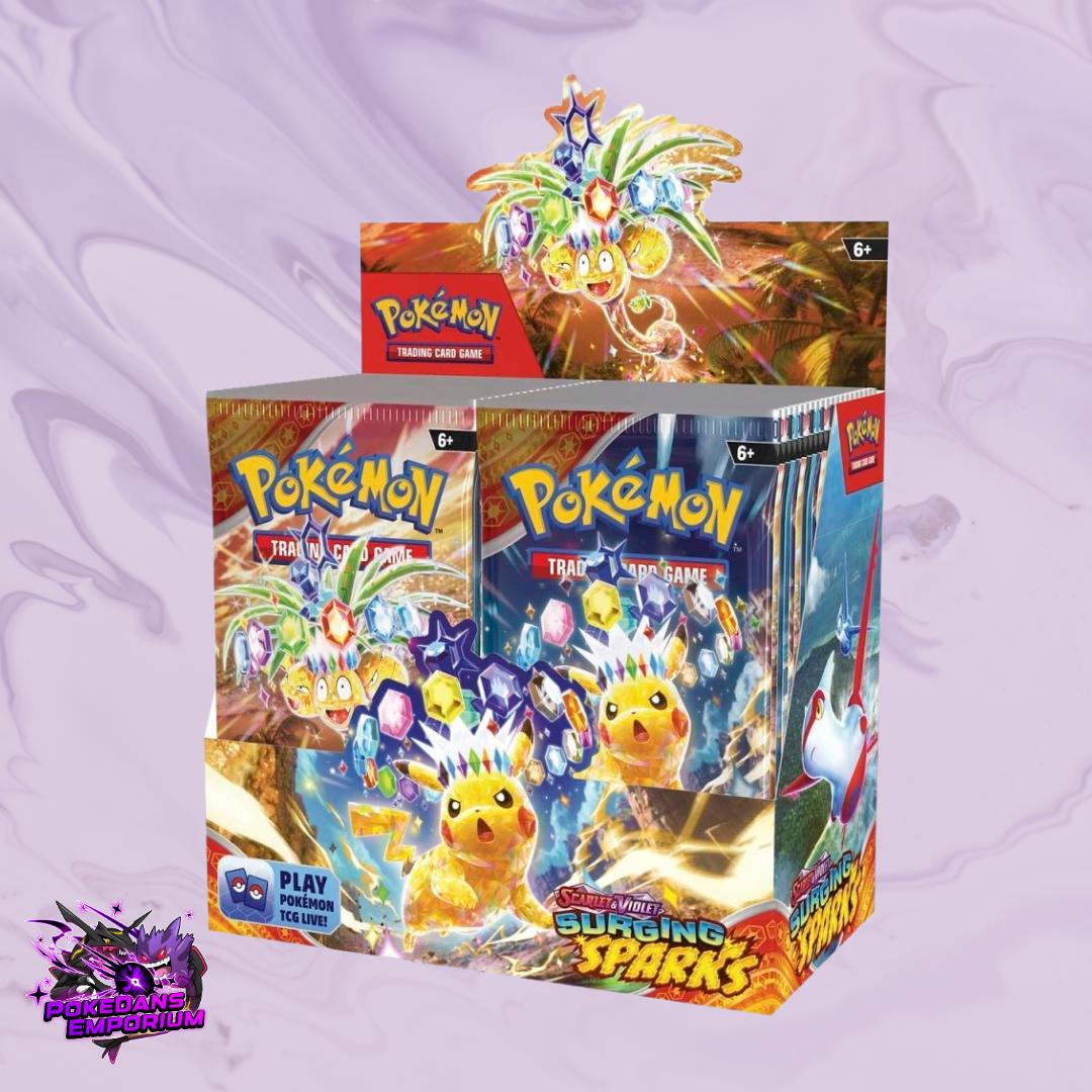 Pokemon Surging Sparks Booster Box | Scarlet & Violet | Trading Card Game