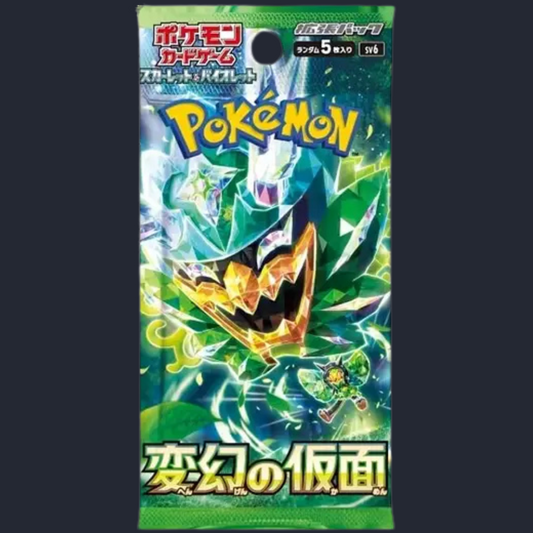 Pokemon Japanese Mask of Change Booster Pack (x1) Trading Card Game