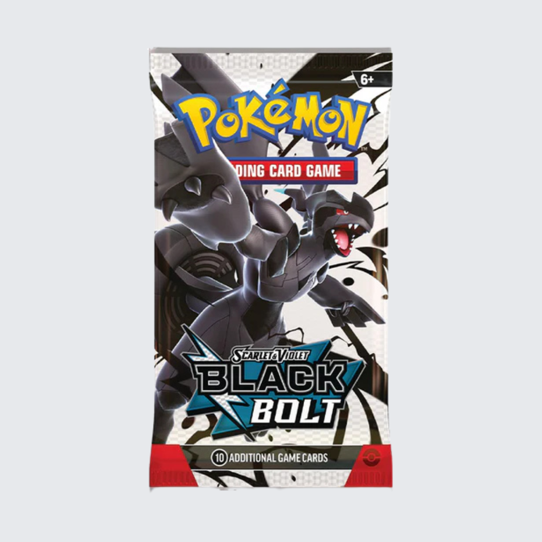 Pokemon Black Bolt Booster Pack | Scarlet & Violet | Trading Card Game