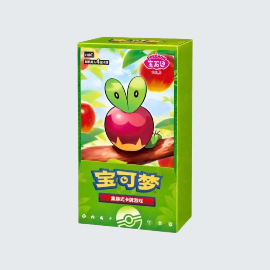 Pokemon Simplified Chinese Gem Pack Volume 4 Booster Box | Trading Card Game