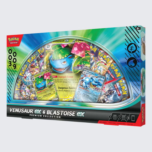 Pokemon Venusaur / Blastoise EX Premium Collection Box