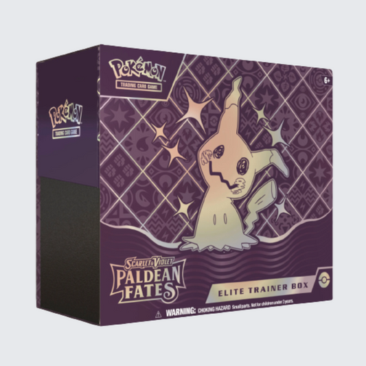 Pokemon Paldean Fates Elite Trainer Box | Scarlet & Violet | Trading Card Game