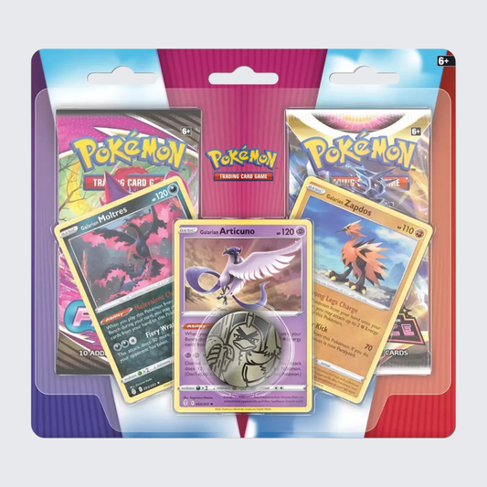 Pokemon Enhanced 2 Pack Blister (Articuno/Zapdos/Moltres) 1x Fusion Strike + 1x Astral Radiance