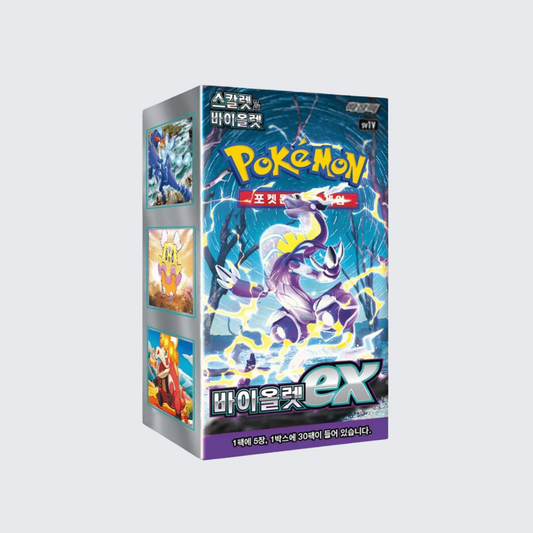 Pokemon Korean Violet ex sv1V  Booster Box | Trading Card Game