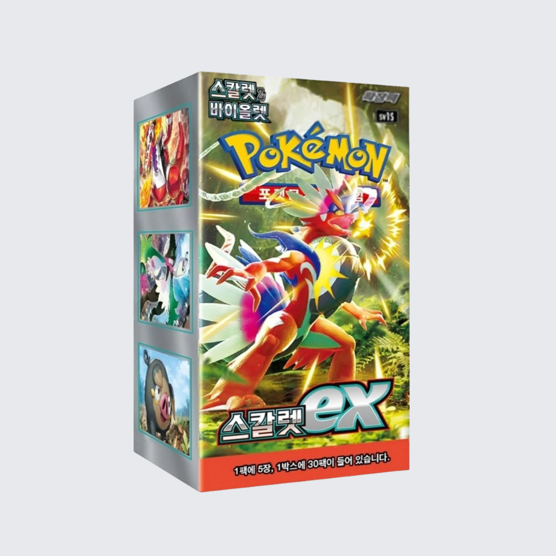 Pokemon Korean Scarlet ex sv1S Booster Box | Trading Card Game