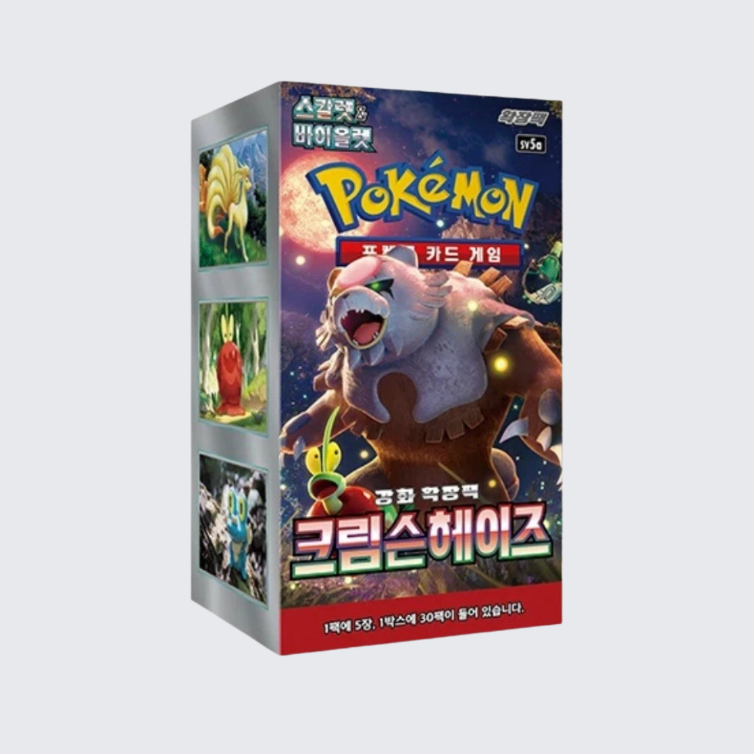 Pokemon Korean Crimson Haze sv5a Booster Box | Trading Card Game