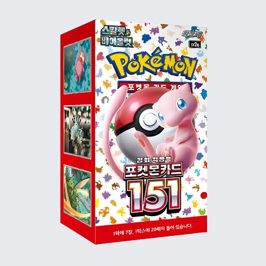 Pokemon Korean 151 sv2a Booster Box | Trading Card Game