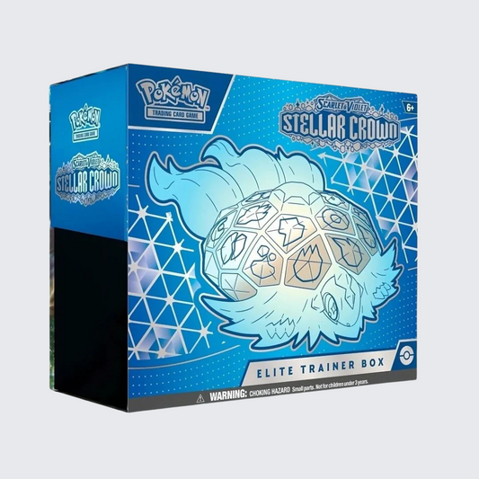 Pokemon Stellar Crown Elite Trainer Box | Scarlet & Violet | Trading Card Game