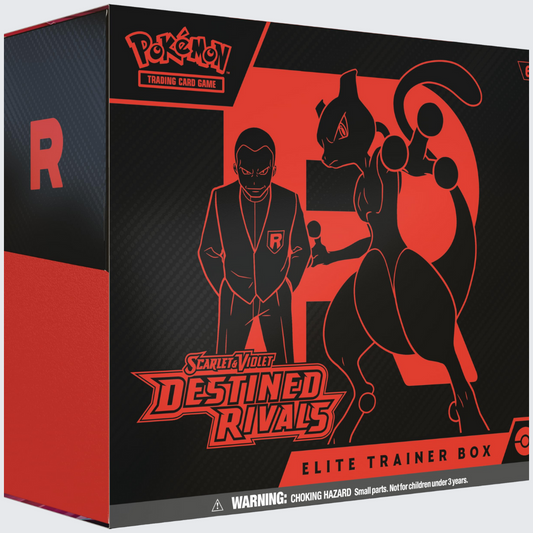 Pokemon Destined Rivals Elite Trainer Box | Scarlet & Violet 10 | Trading Card Game