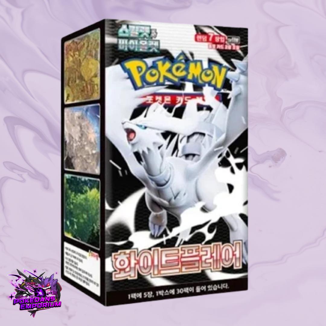 Pokemon Korean White Flare Booster Box | sv11w | Trading Card Game