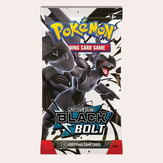 Pokemon Black Bolt Booster Pack | Scarlet & Violet | Trading Card Game