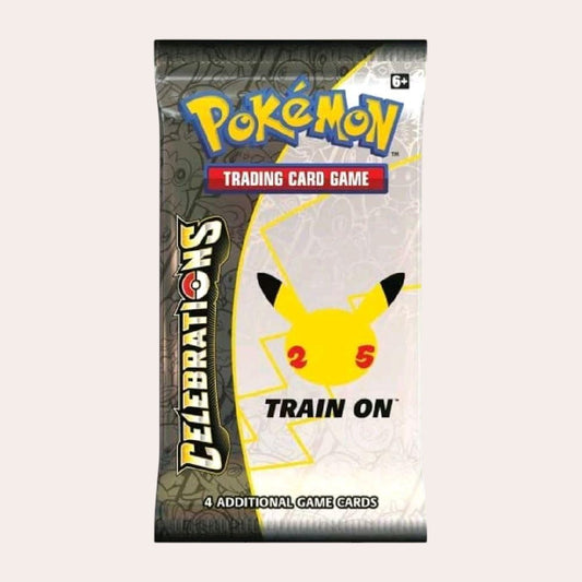 Pokemon Celebrations 25th Anniversary Booster Pack | Trading Card Game