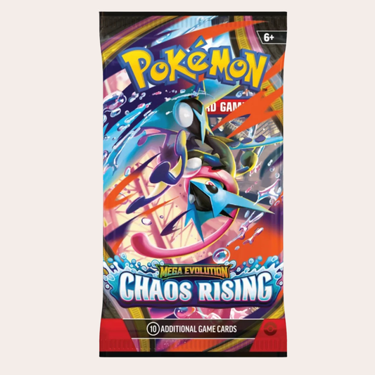 Pokemon Chaos Rising Booster Pack | Trading Card Game