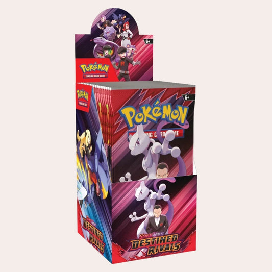 Pokemon Destined Rivals Half Booster Box | Scarlet & Violet | Trading Card Game